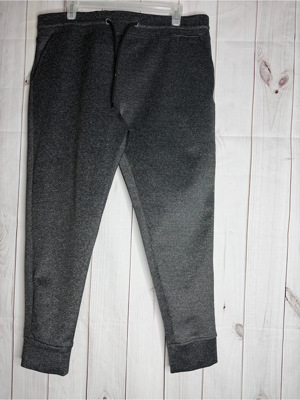 Womens Game Time Dark Charcoal Gray Jogger Sweatpants 1x -1161